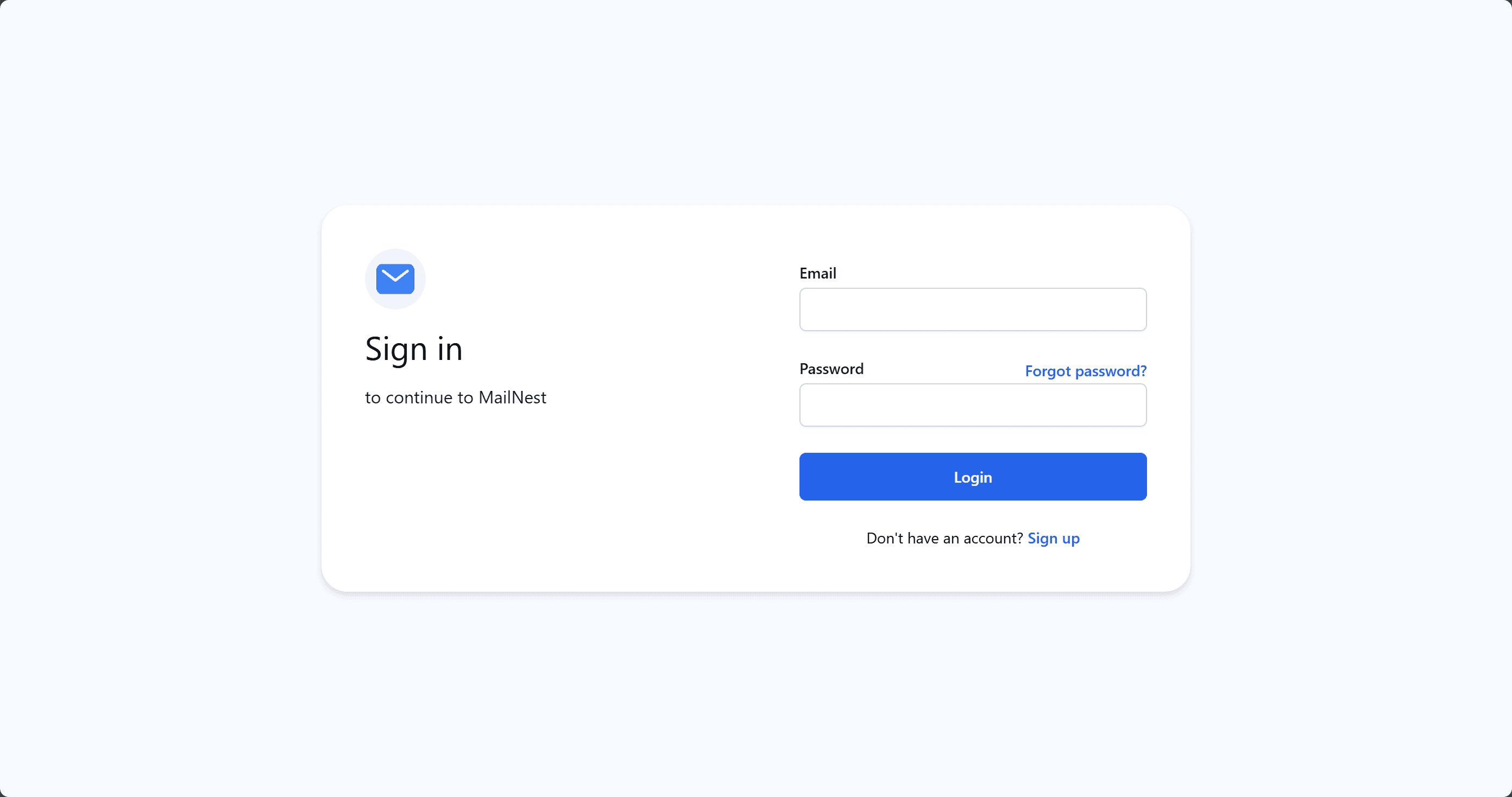 MailNest — A safe place for all your messages. screenshot 1